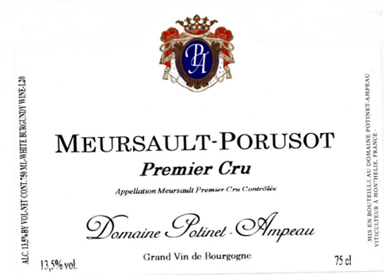 Meursault-Porusot Premier Cru