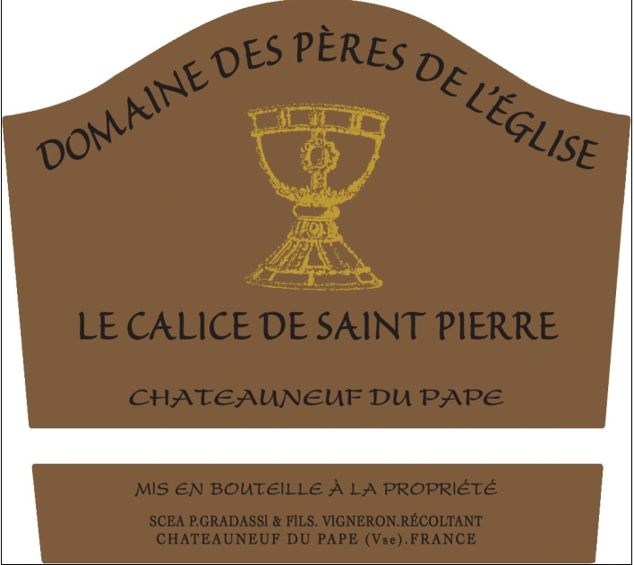 Le Calice de Saint Pierre