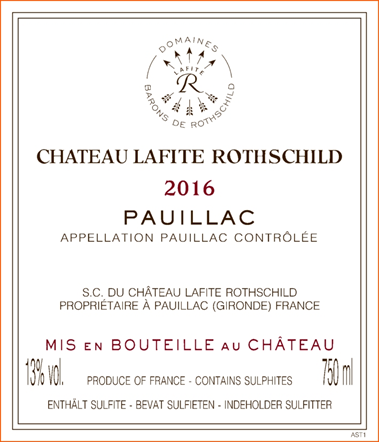 Château Lafite Rothschild Pauillac