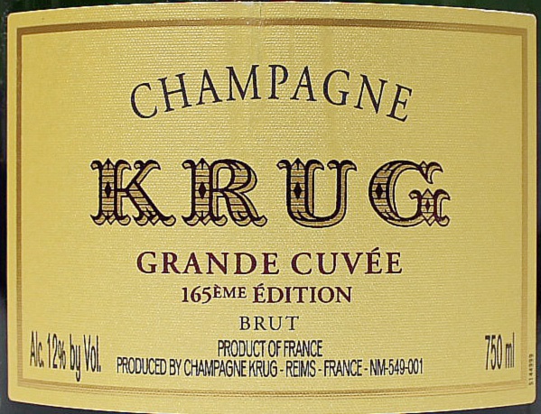 Grande Cuvee Brut 165eme Edition