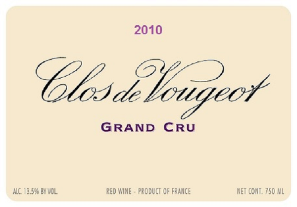 Clos De Vougeot Grand Cru