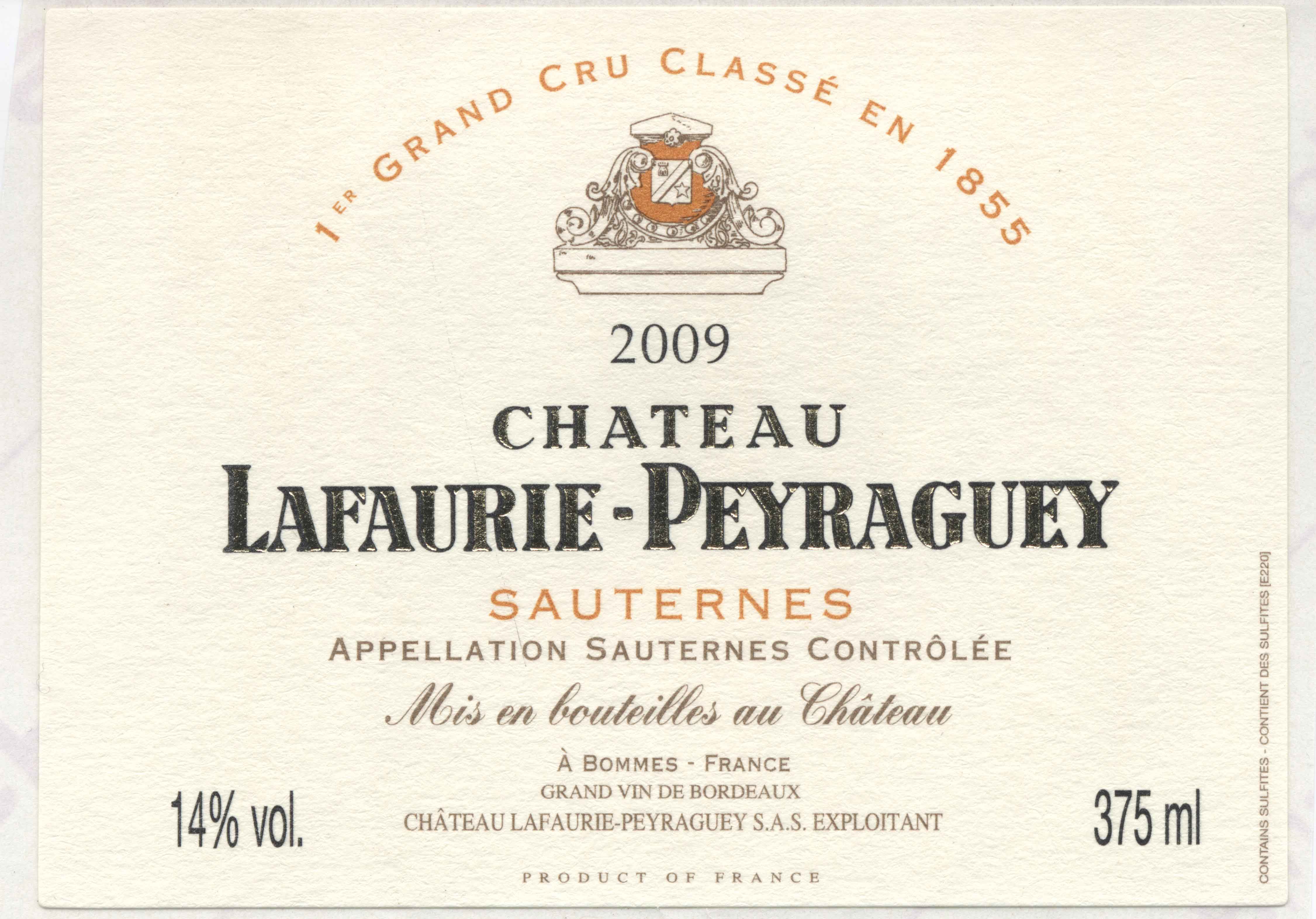 Chateau Lafaurie - Peyraguey