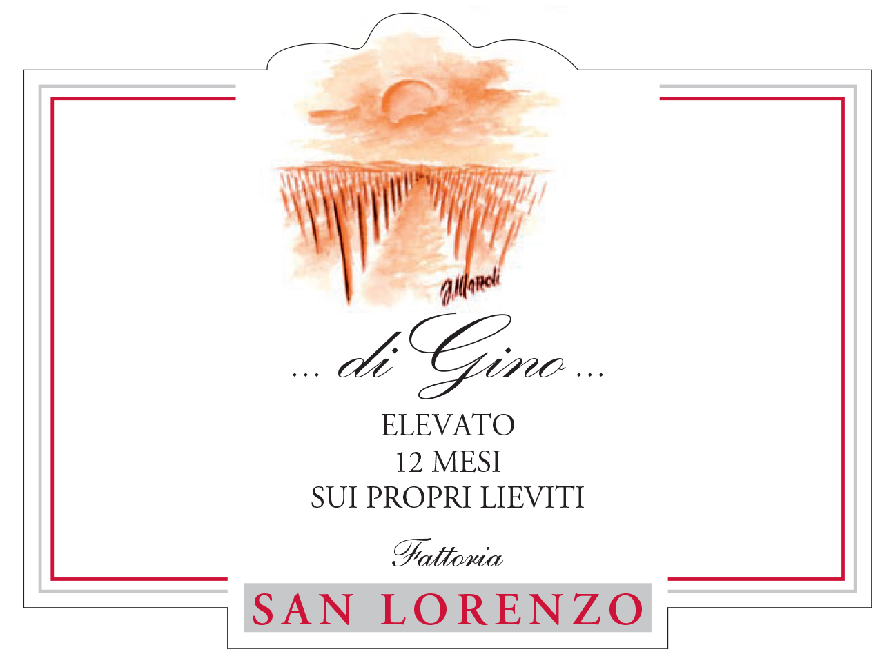 Di Gino Marche Rosso