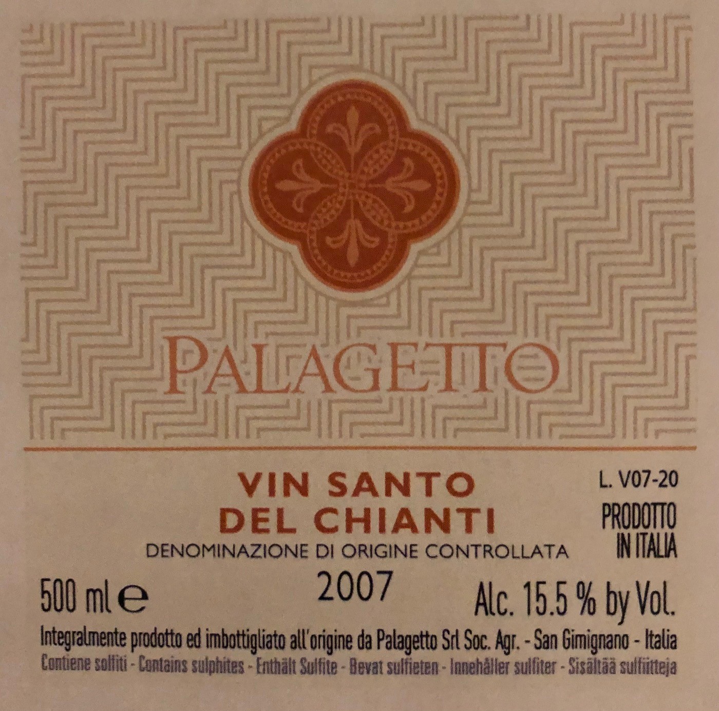 Vin Santo del Chianti