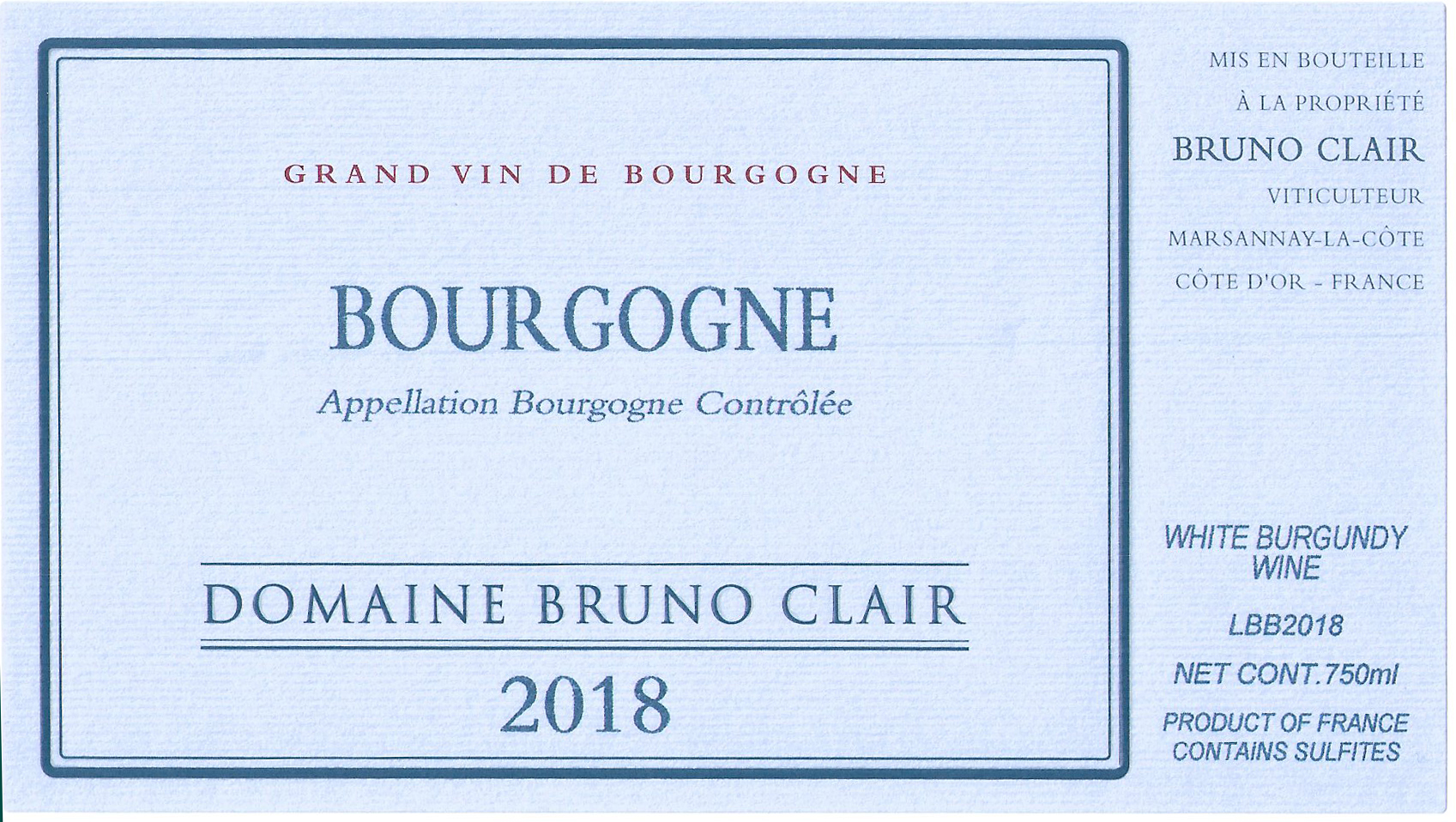 Grand Vin De Bourgogne