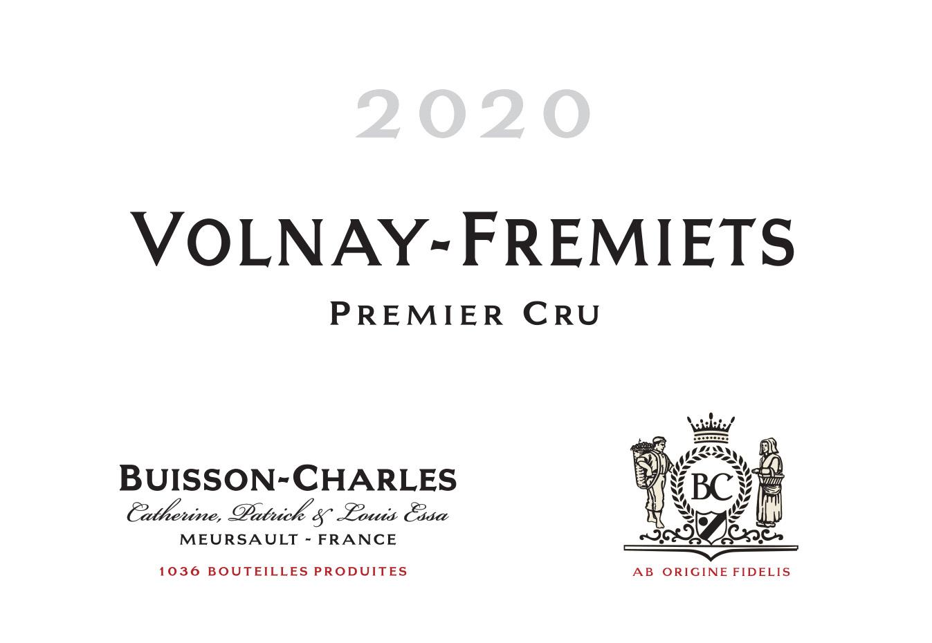 Volnay-Fremiets Premier Cru