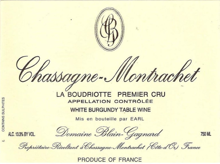 La Boudriotte Premier Cru