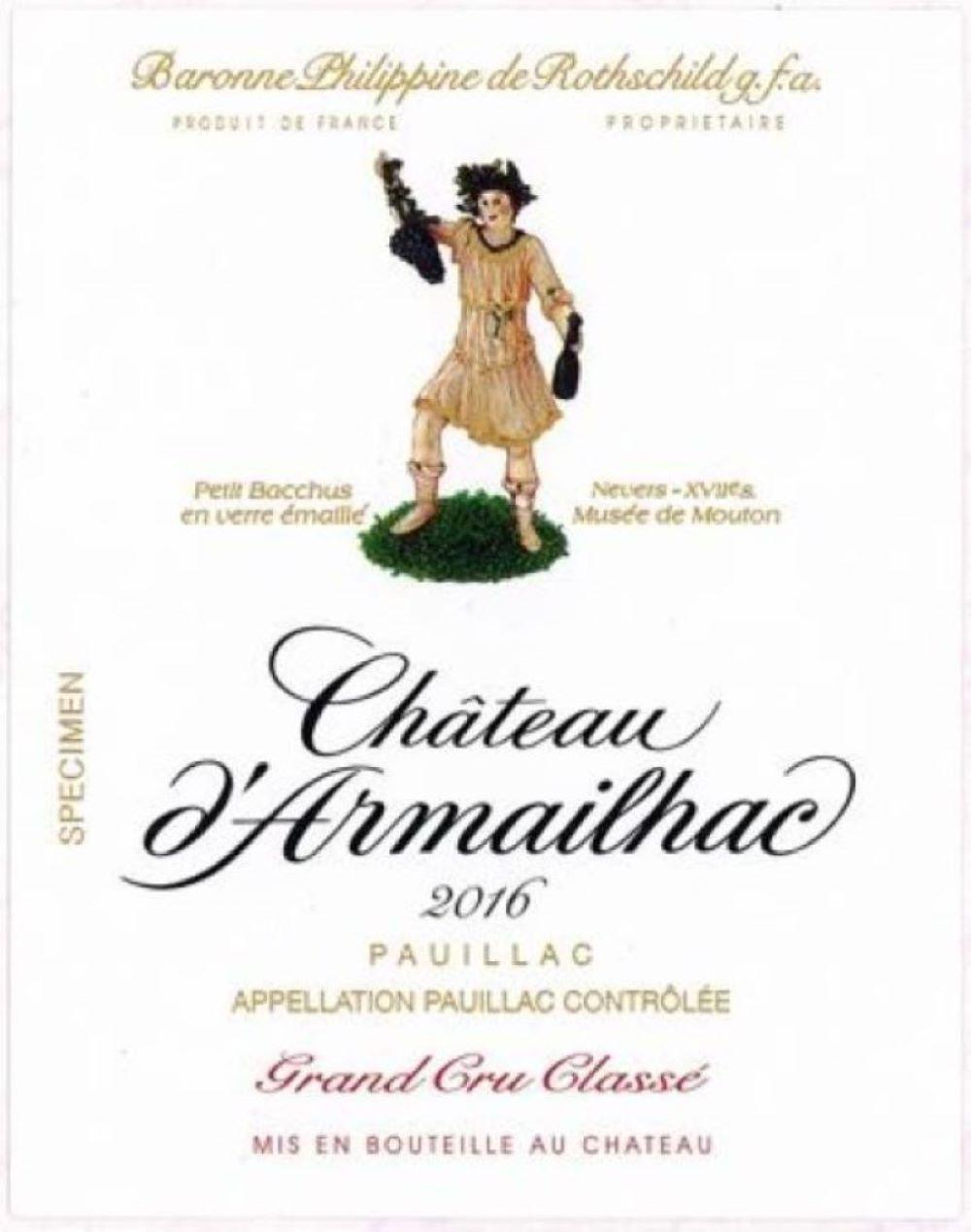 Petit Bacchus En Verre Émaillé