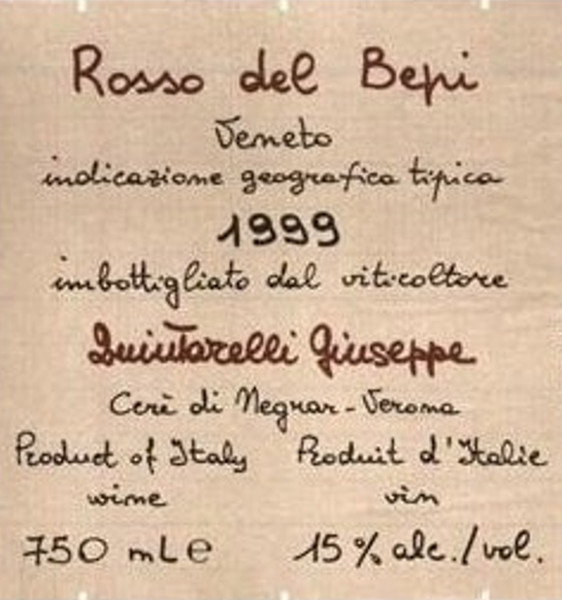 Rosso Del Bepi