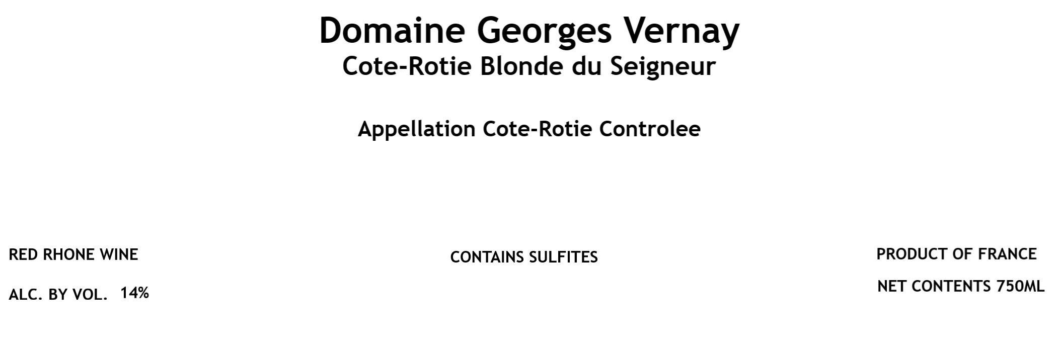 Blonde De Seigneur