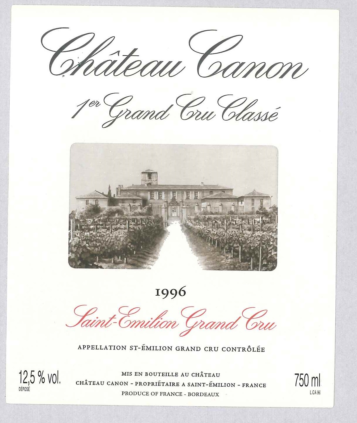 Canon 1er Grand Cru