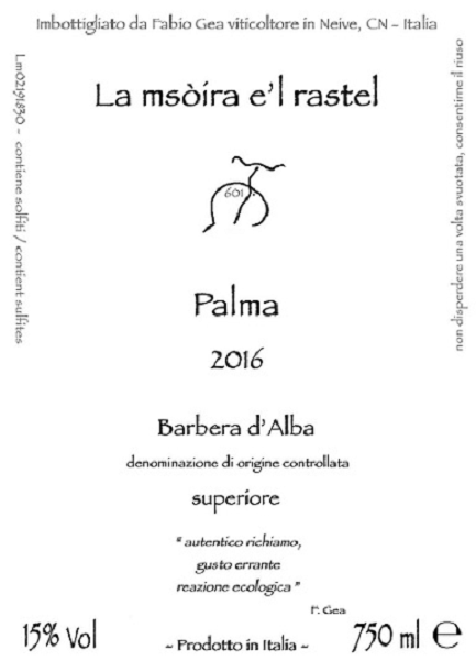 La msoîra e'l rastel