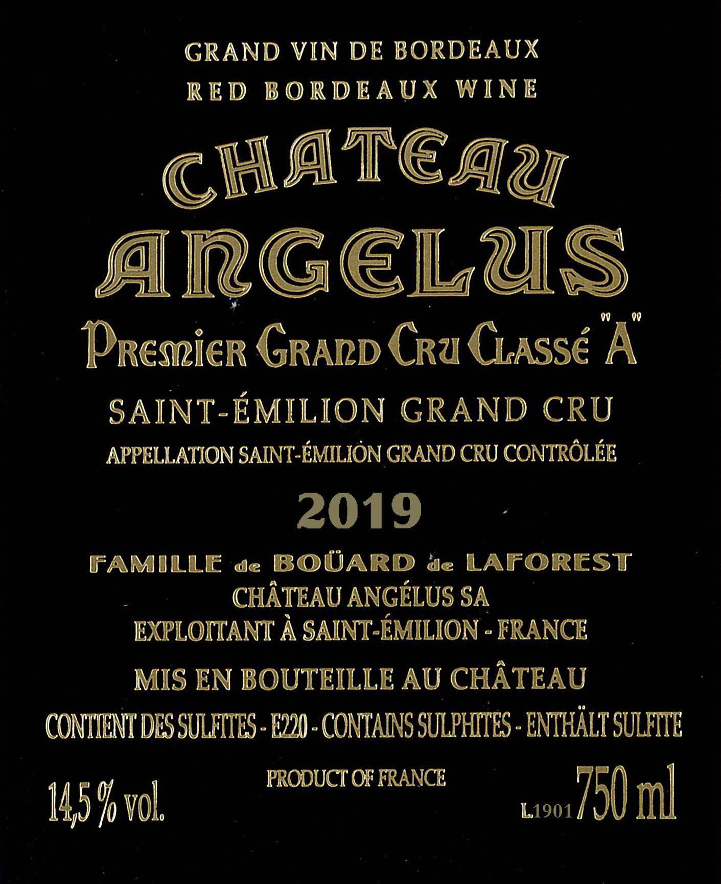 00 Premzier Grand Cru Classé A