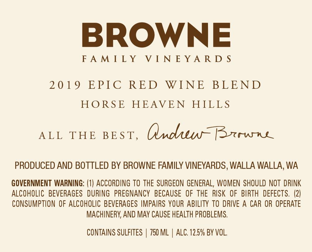 Epic Red Wine Blend
