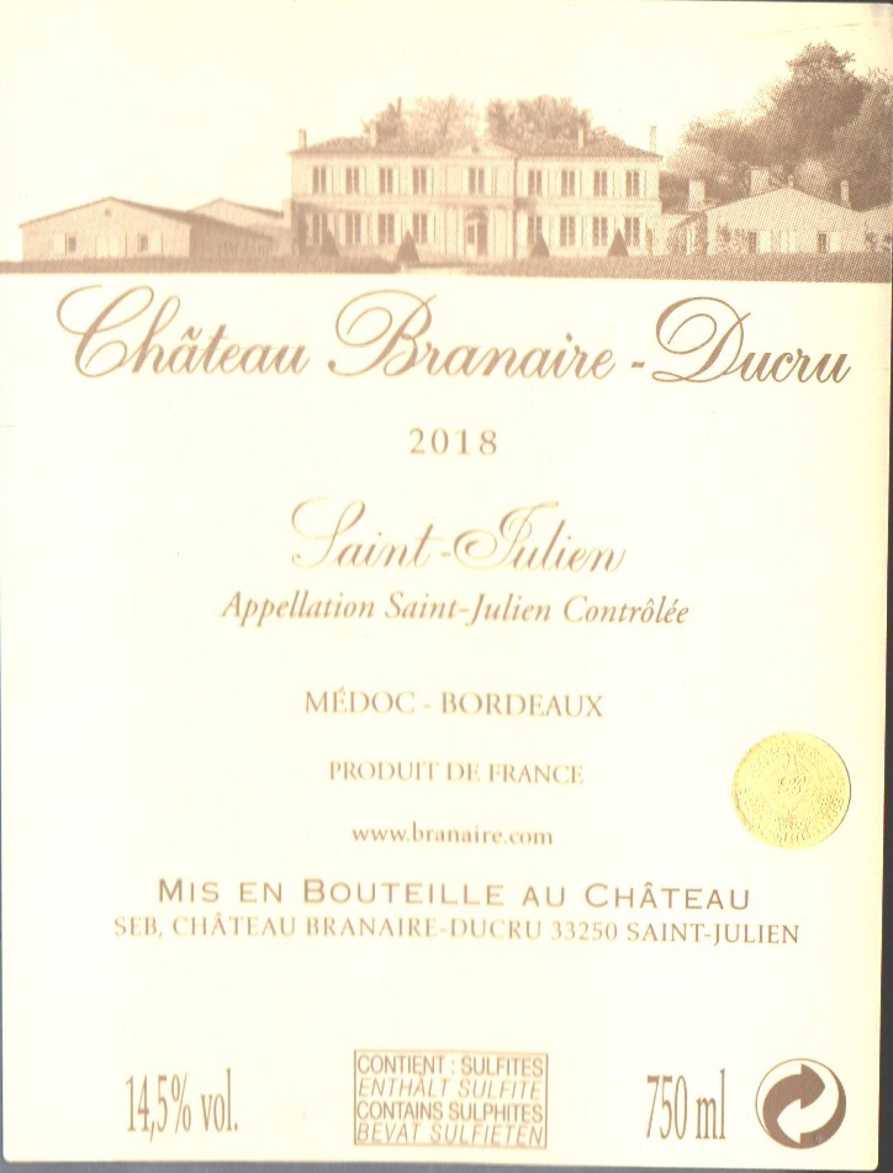 Château Branaire -Ducru
