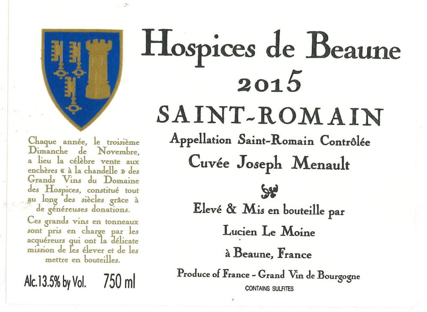 Cuvée Joseph Menault