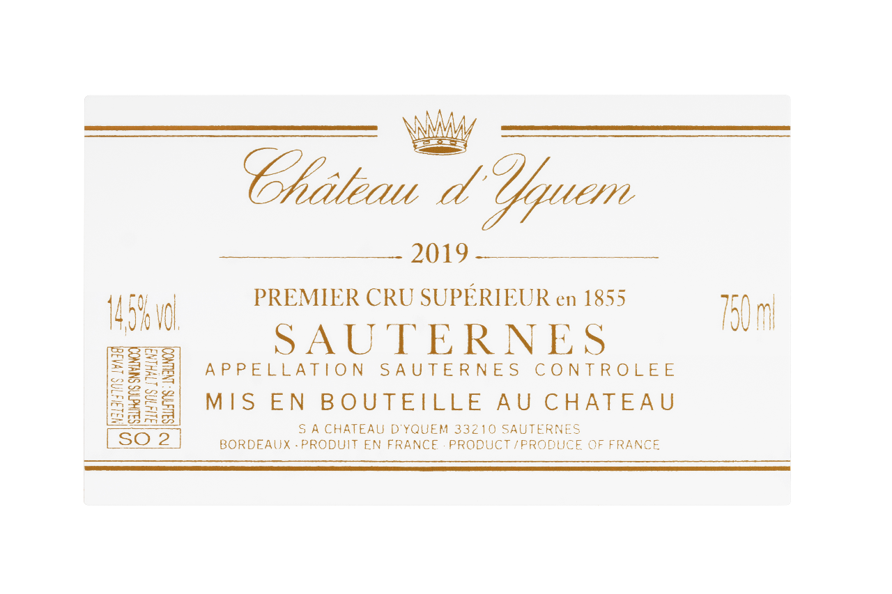 Château D'yquem Premier Cru Supérieur