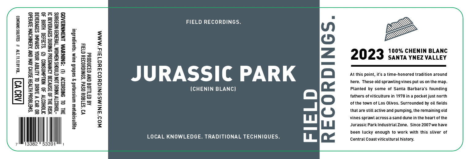 Jurassic Park (Chenin Blanc)