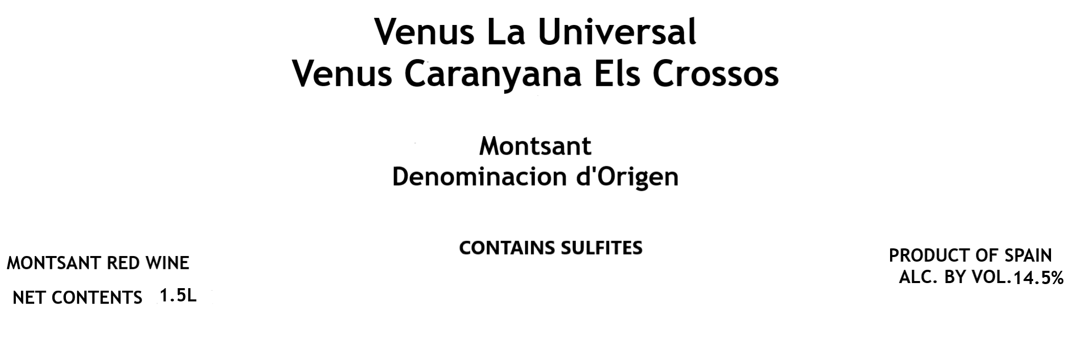 Venus Caranyana Els Crossos