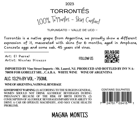 Torrontés Skin Contact