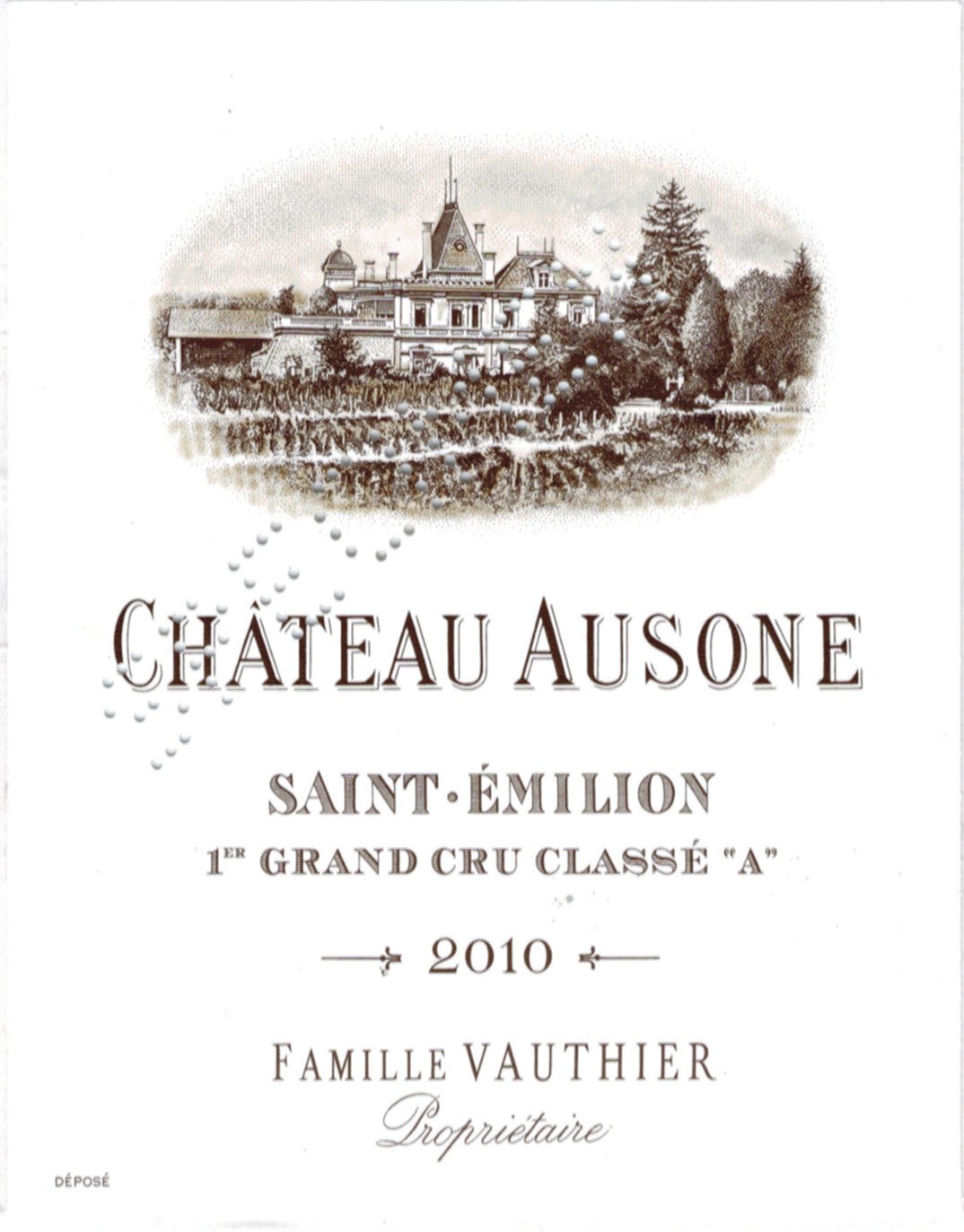 Chateau Ausone Saint-Émilion 1er Grand Cru Classé