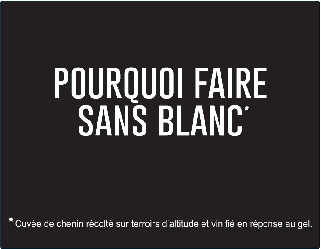Pourquoi Faire Sans Blanc
