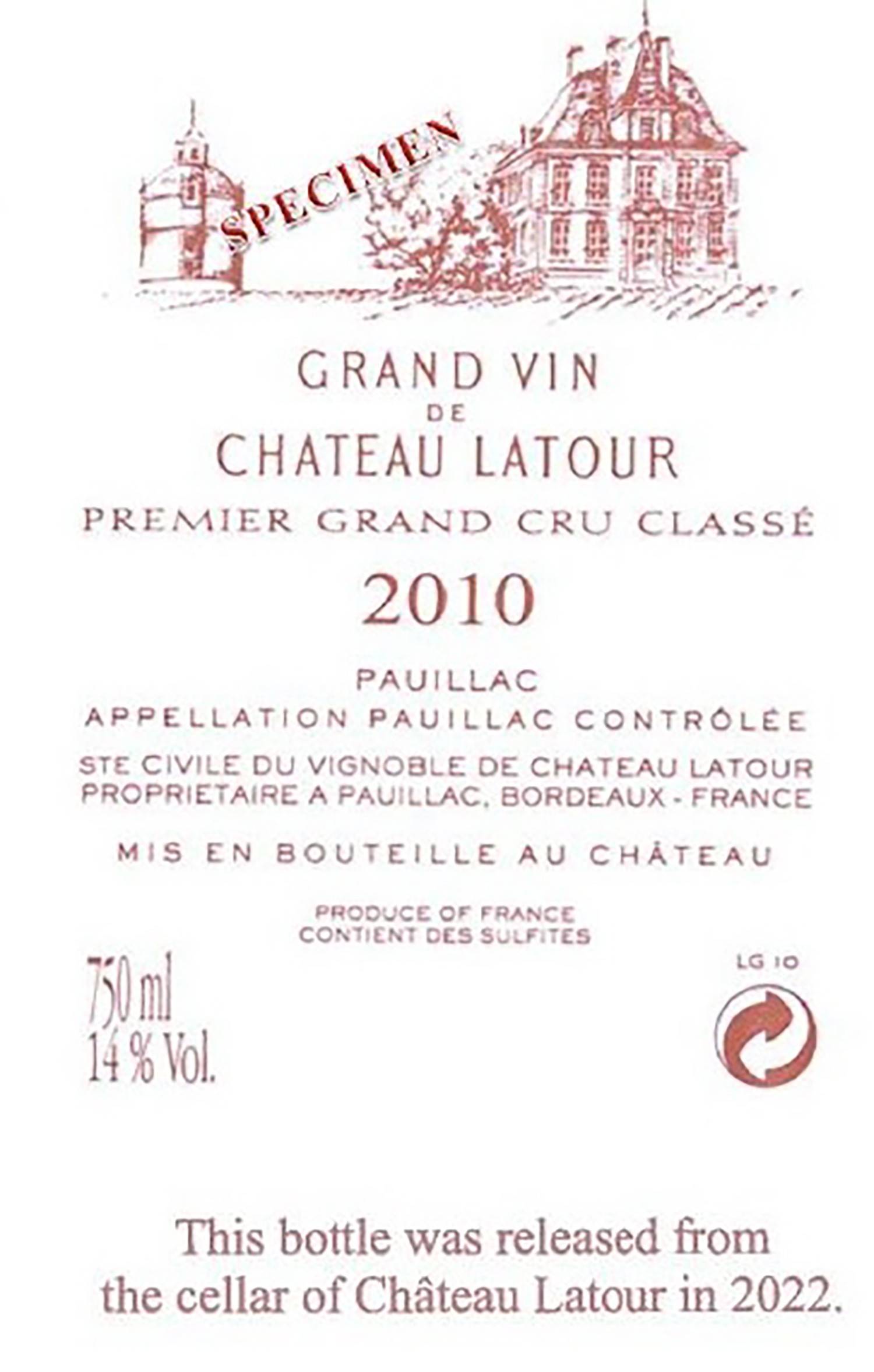 Château Latour Premier Grand Cru Classé