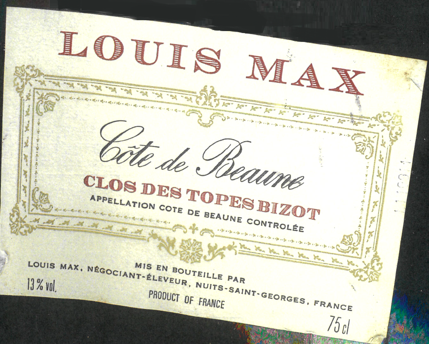 Clos des Topes Bizot