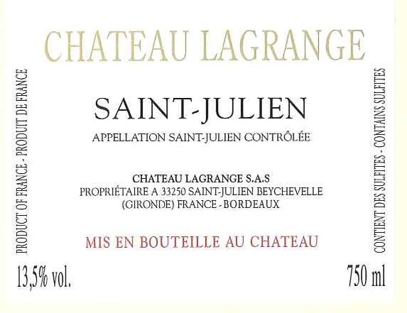Chateau Lagrange Saint-Julien