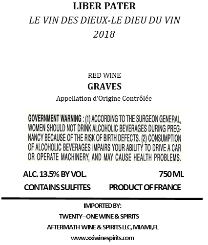Le Vin Des Dieux Le Dieu Du Vin 2018