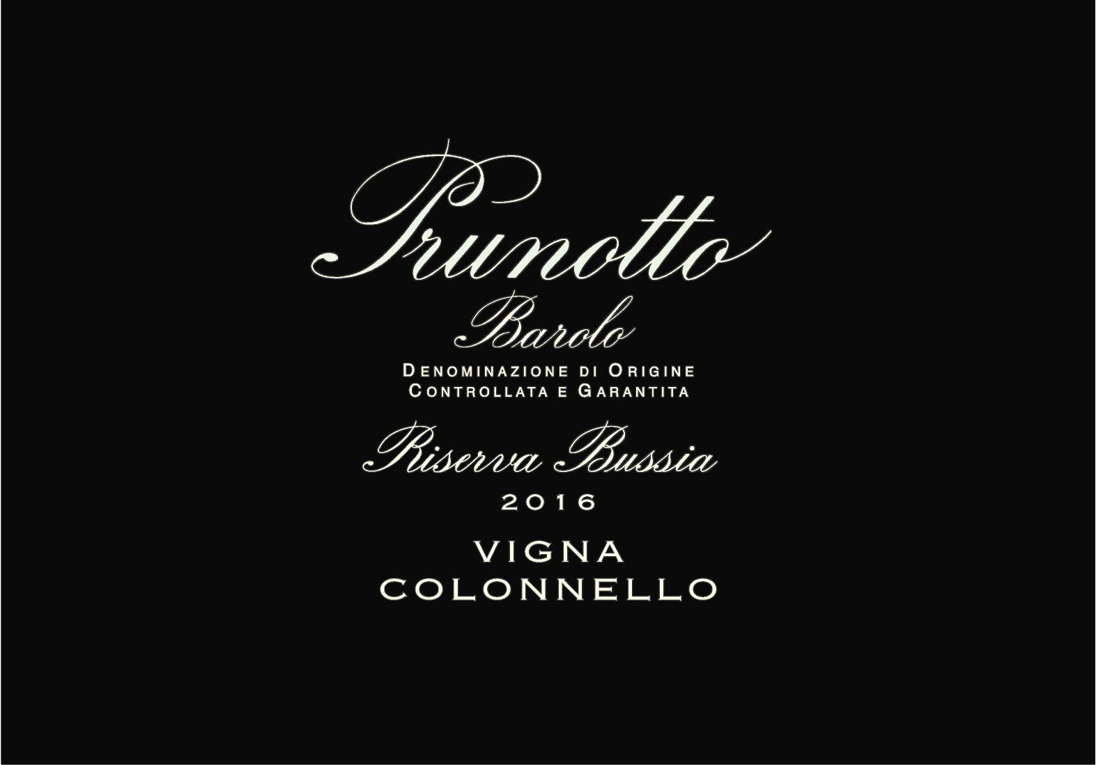 Riserva Bussia Vigna Colonnello