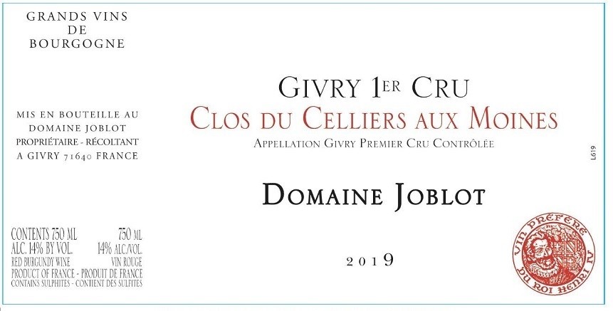 Clos du Celliers aux Moines
