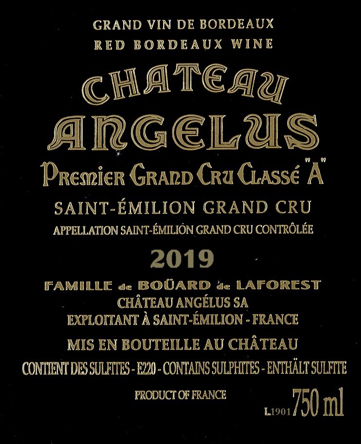 Premier Grand Cru Classe "A"