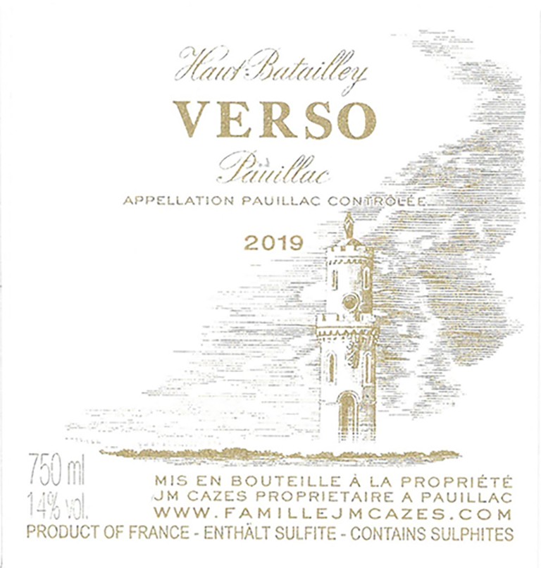 Haut Batailley Verso