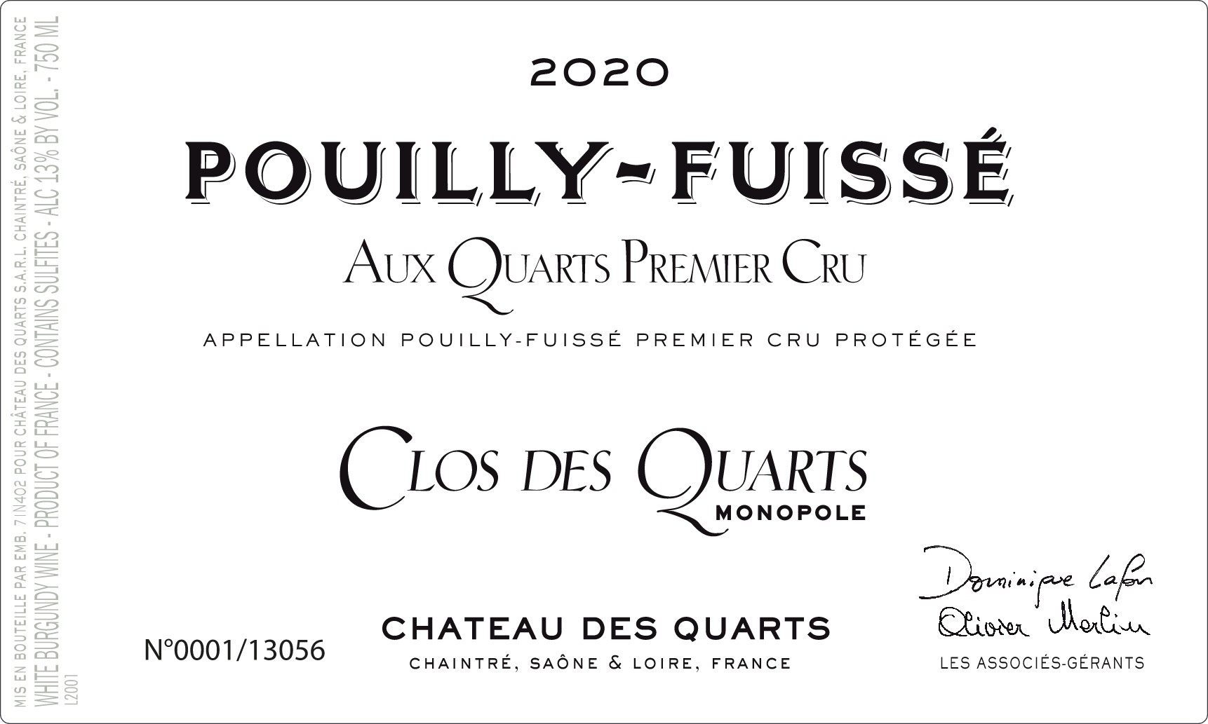 Aux Quarts Premier