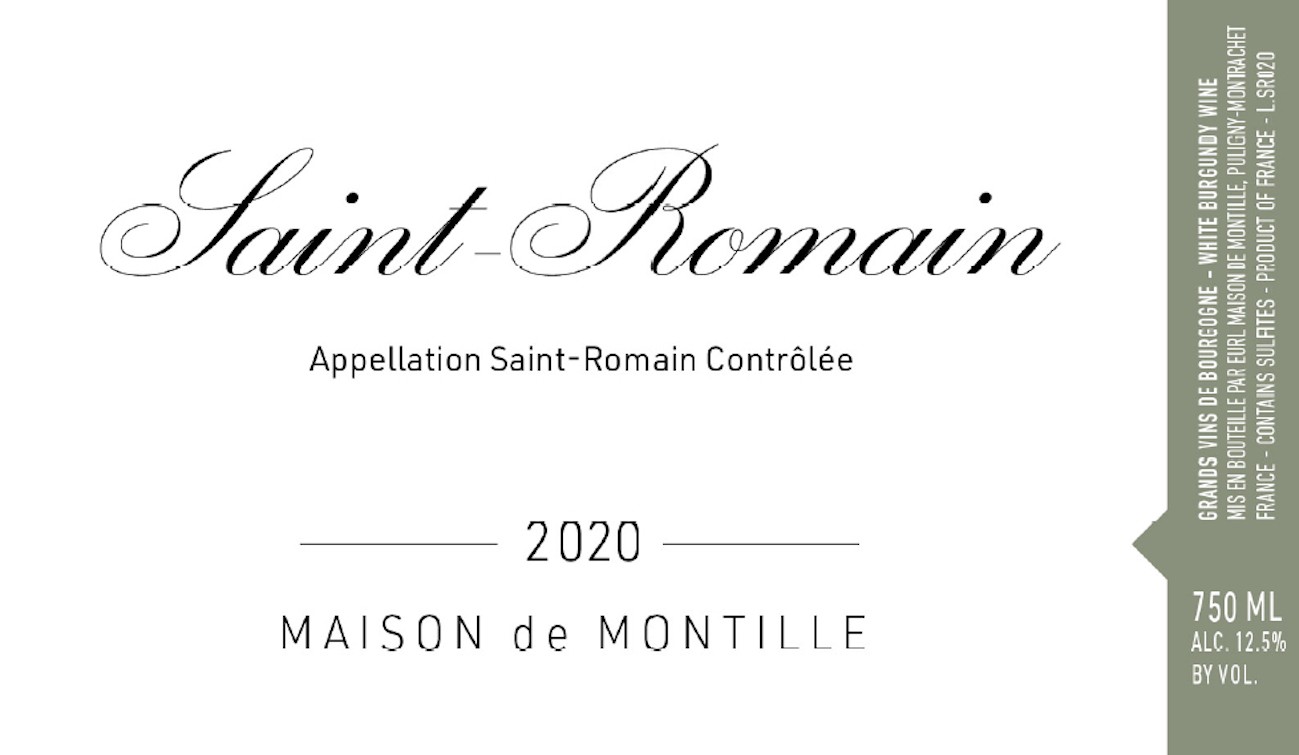 Saint Romain White Burgundy Wine