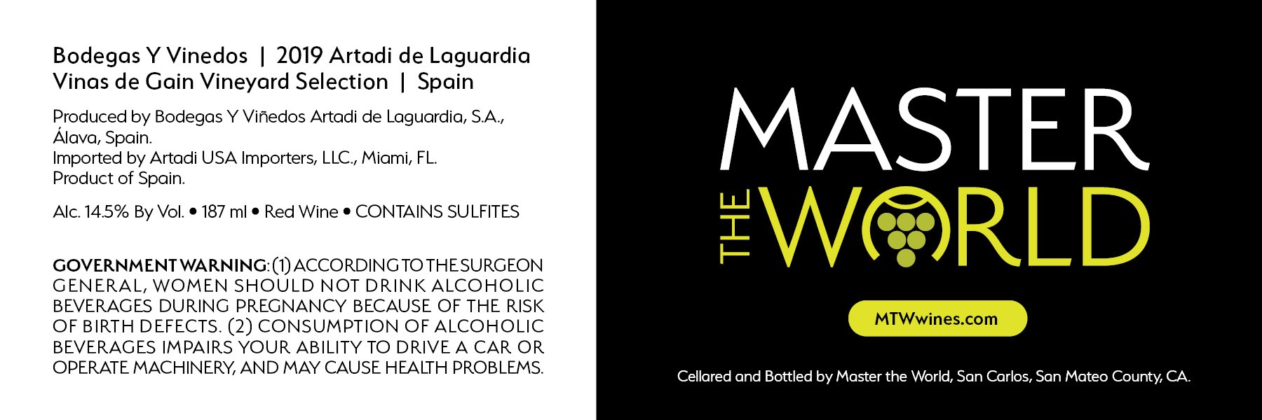 Artadi de Laguardia Vinas de Gain Vineyard Selection