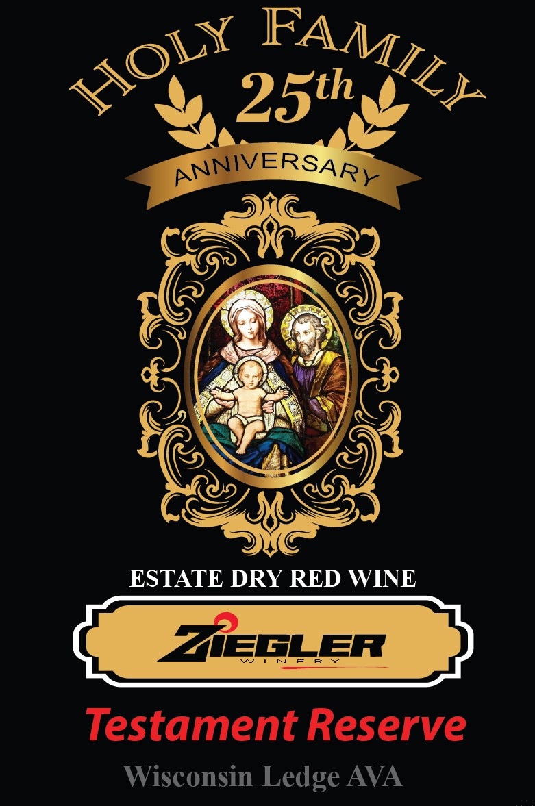 25th Anniversary Estate Dry Red Wine