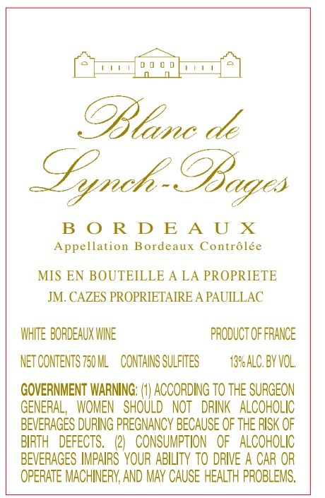 Blane De Lynch - Bages