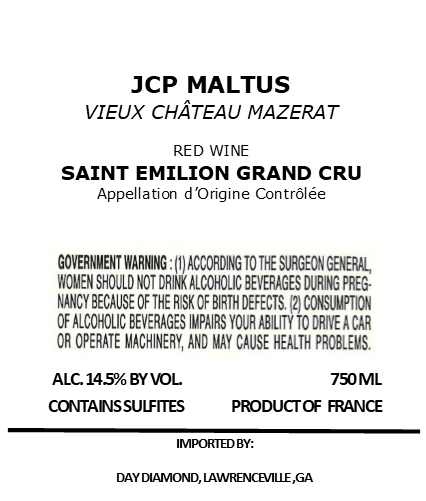 Vieux Chateau Mazerat