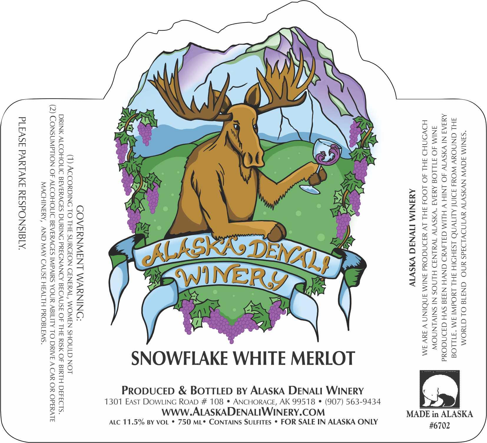 Snowflake White Merlot