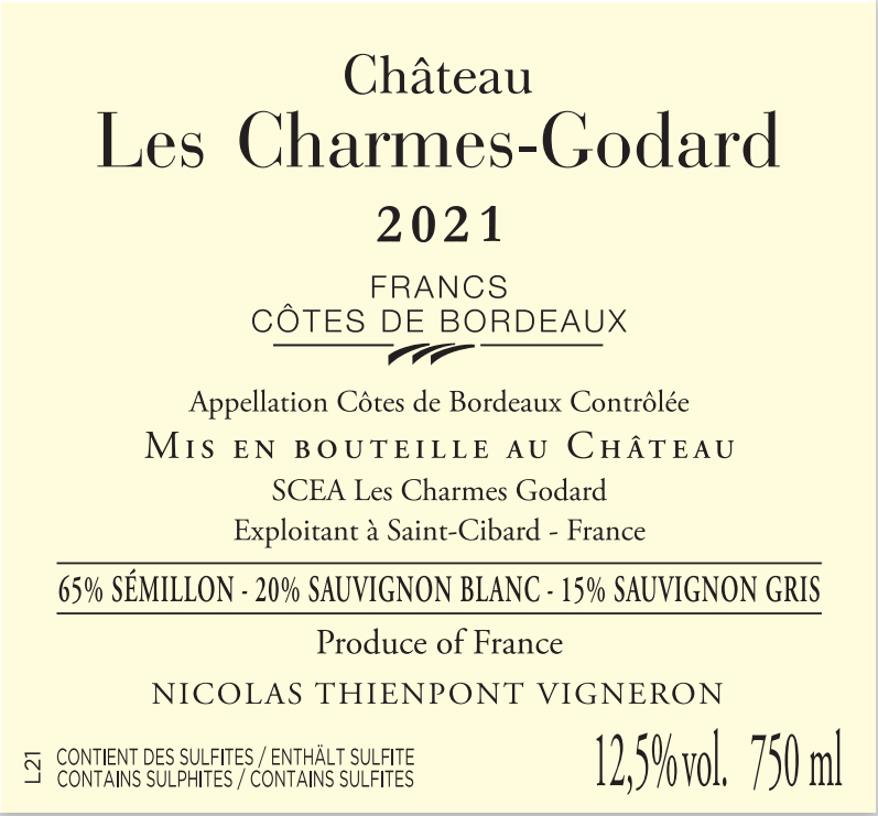 Château Les Charmes - Godard