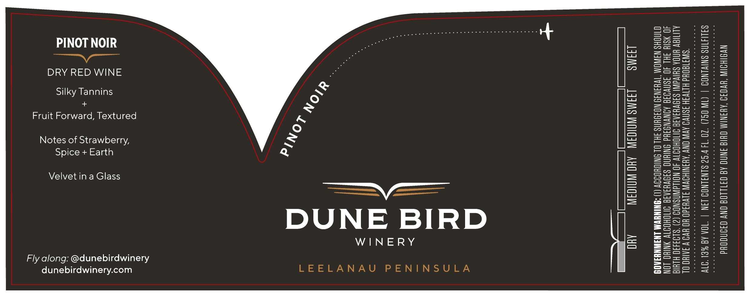 Dune Bird Pinot Noir