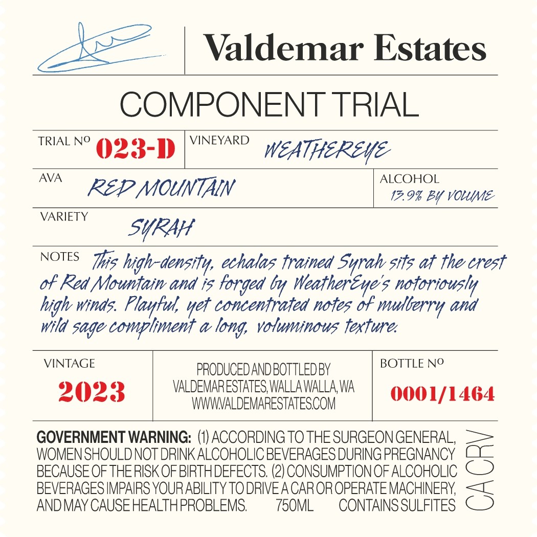Component Trial No 023 - D