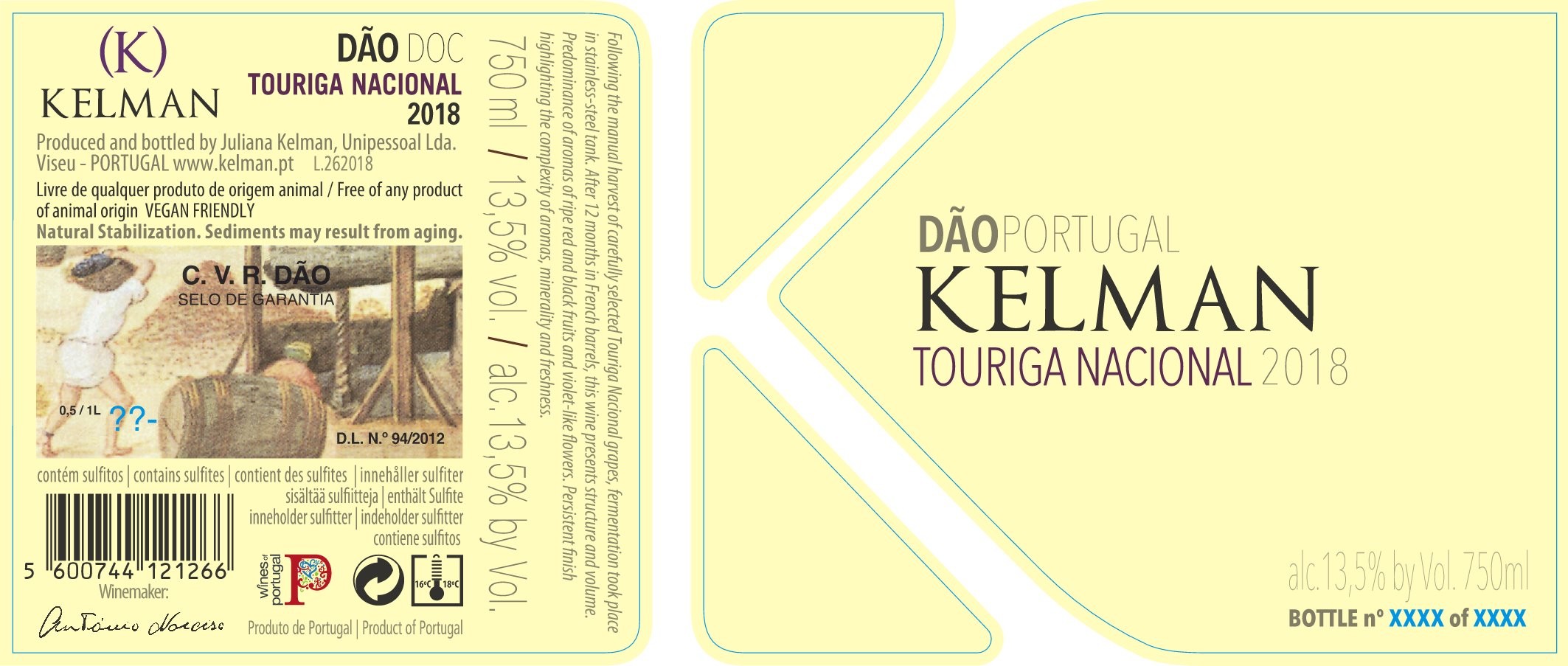 Kelman Touriga Nacional