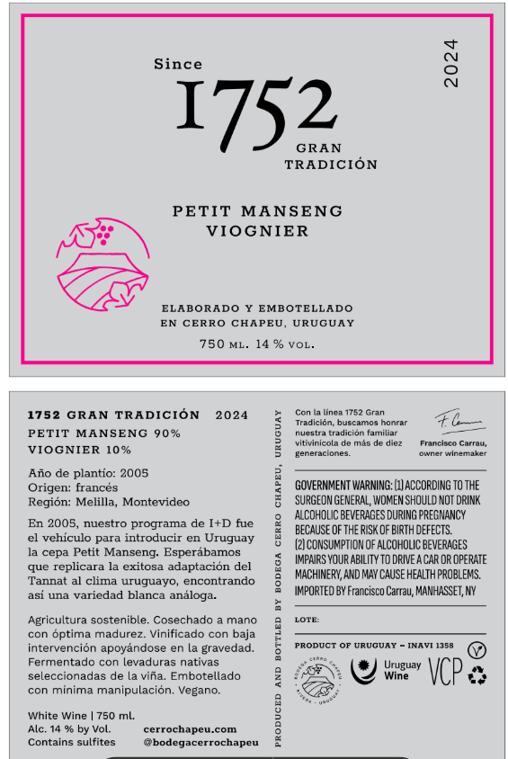 Gran Tradición Petit Manseng