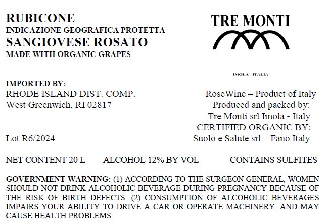 Sangiovese Rosato