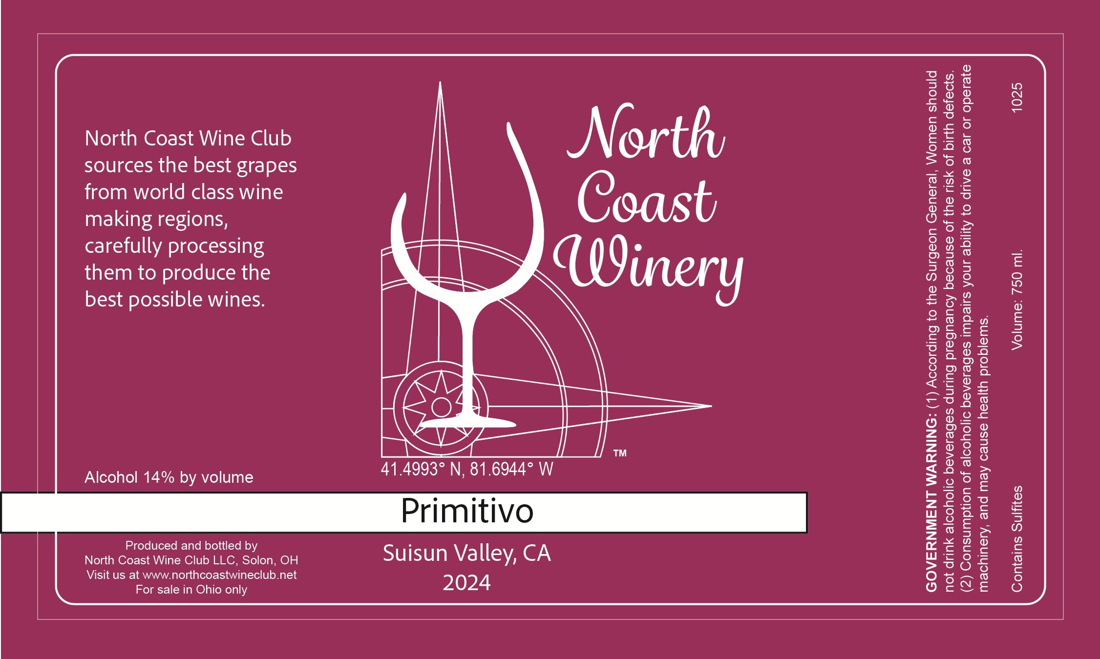 North Coast Primitivo