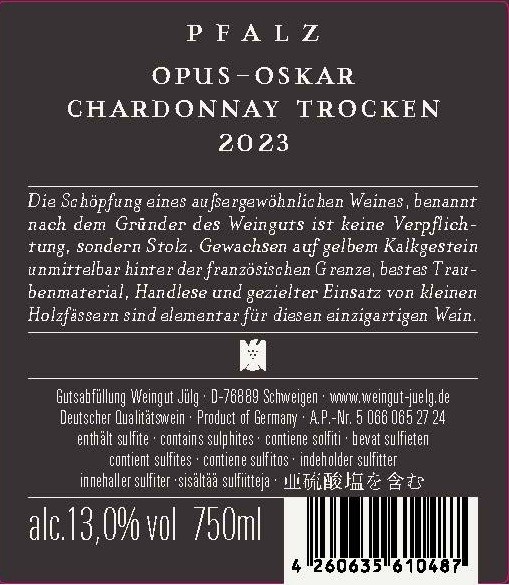 Opus - Oskar Chardonnay Trocken