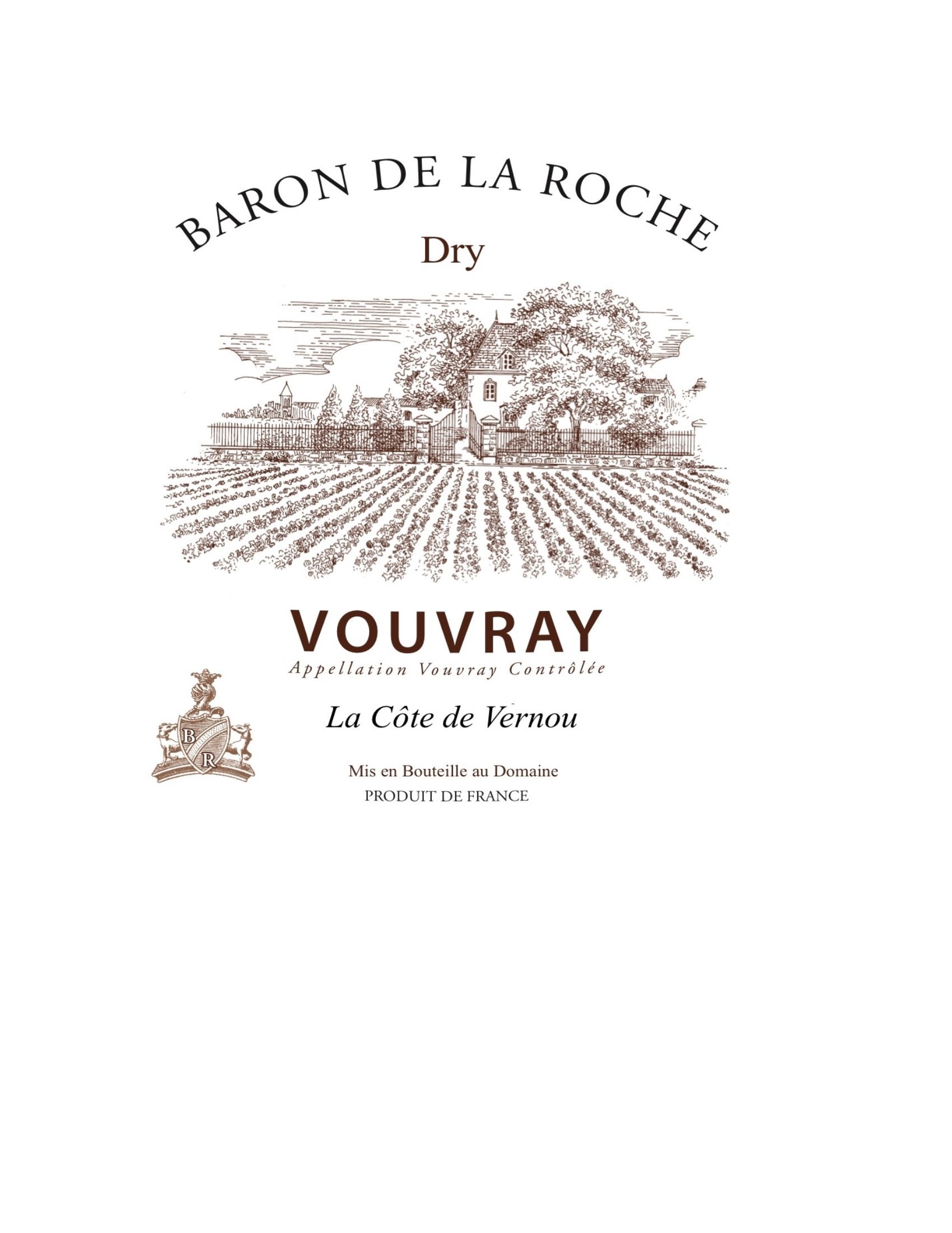 Baron De La Roche Dry Vouvray